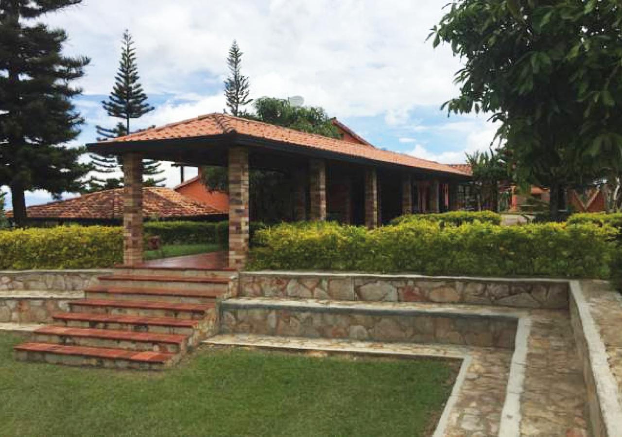 Hotel Cristo Rey Campestre Los Santos  Exterior photo
